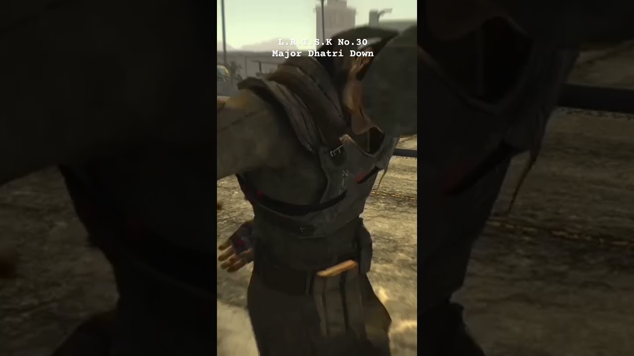 L.R.T.S.K No.30 Major Dhatri Down #fallout #falloutnewvegas