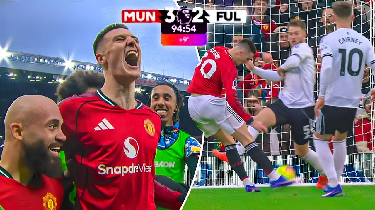 🔴 MANCHESTER UNITED VS FULHAM !!! FULL HIGHLIGHTS PREMIER LEAGUE 2025/26 CASEMIRO & CUNHA GOAL