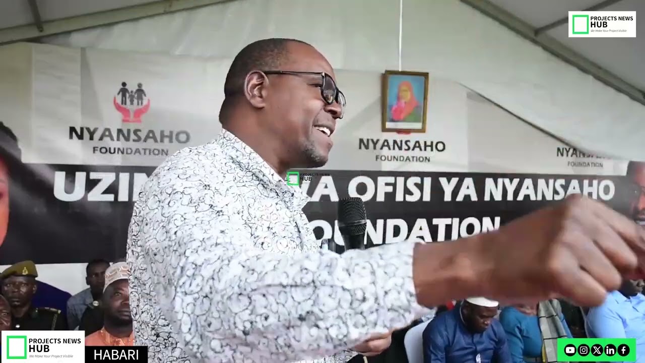 VIONGOZI WA DINI WATEMA CHECHE  UZINDUZI WA OFISI YA NYANSAHO FOUNDATION  WILAYA YA SERENGETI