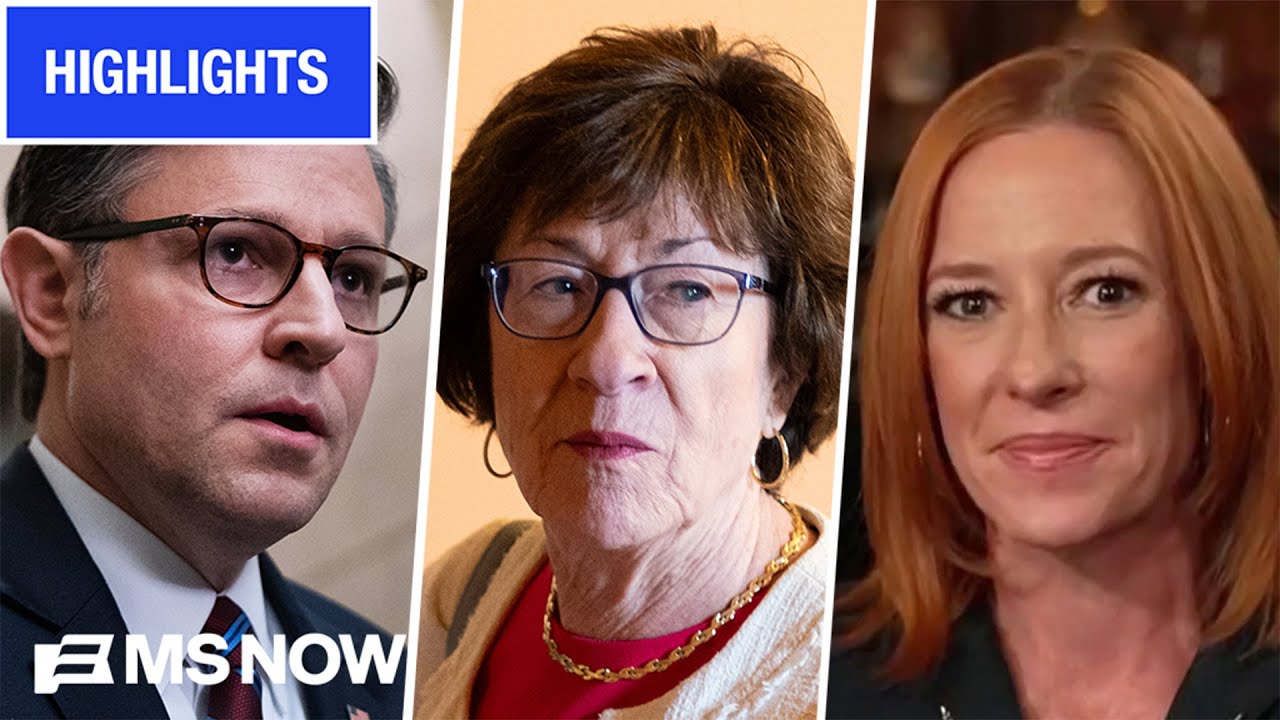 28 days to midterms: &lsquo;Nosedive situation&rsquo; for GOP, Psaki hosts from Maine | MS NOW Highlights