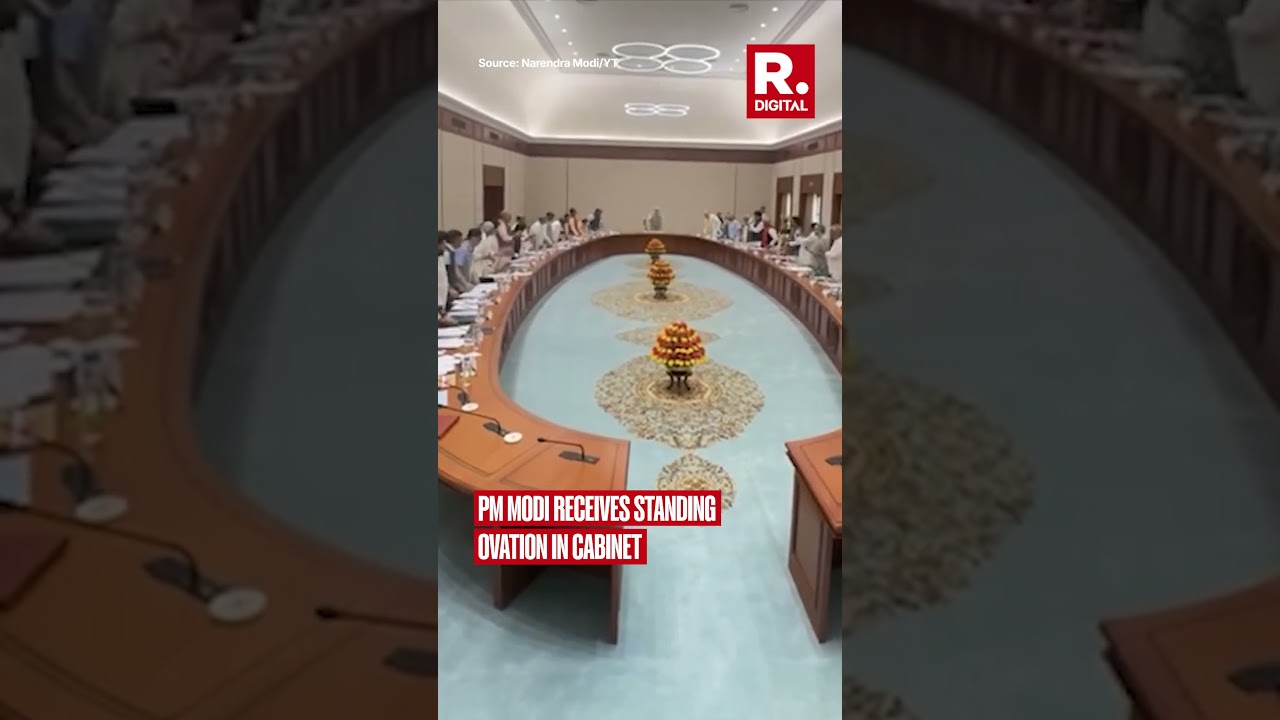 PM Modi Gets Standing Ovation In Cabinet As Longest Serving PM