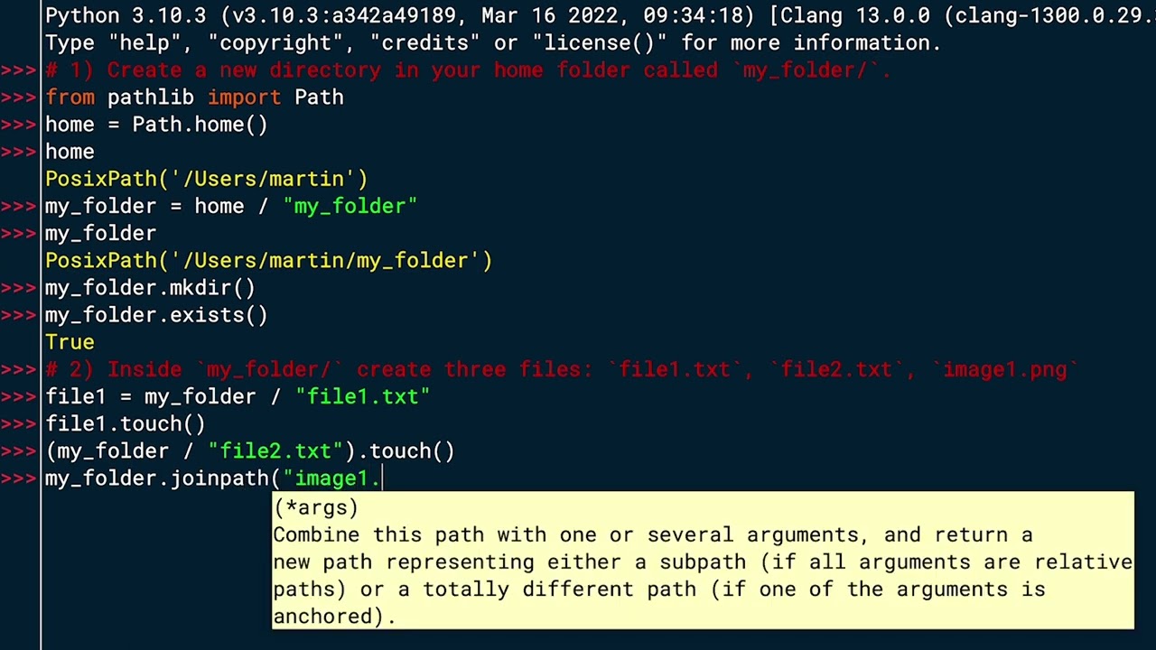 File Exercises Practice With pathlib: Python Basics