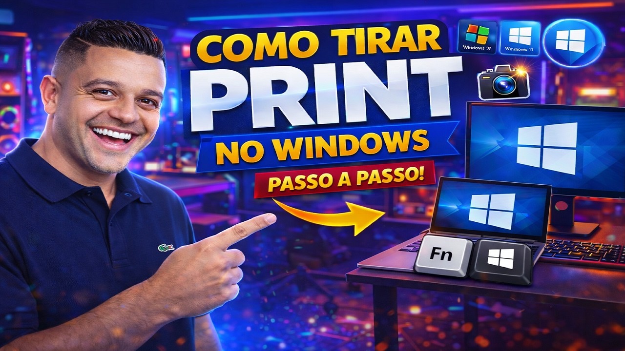 Como Tirar Print no Windows em 1 Minuto