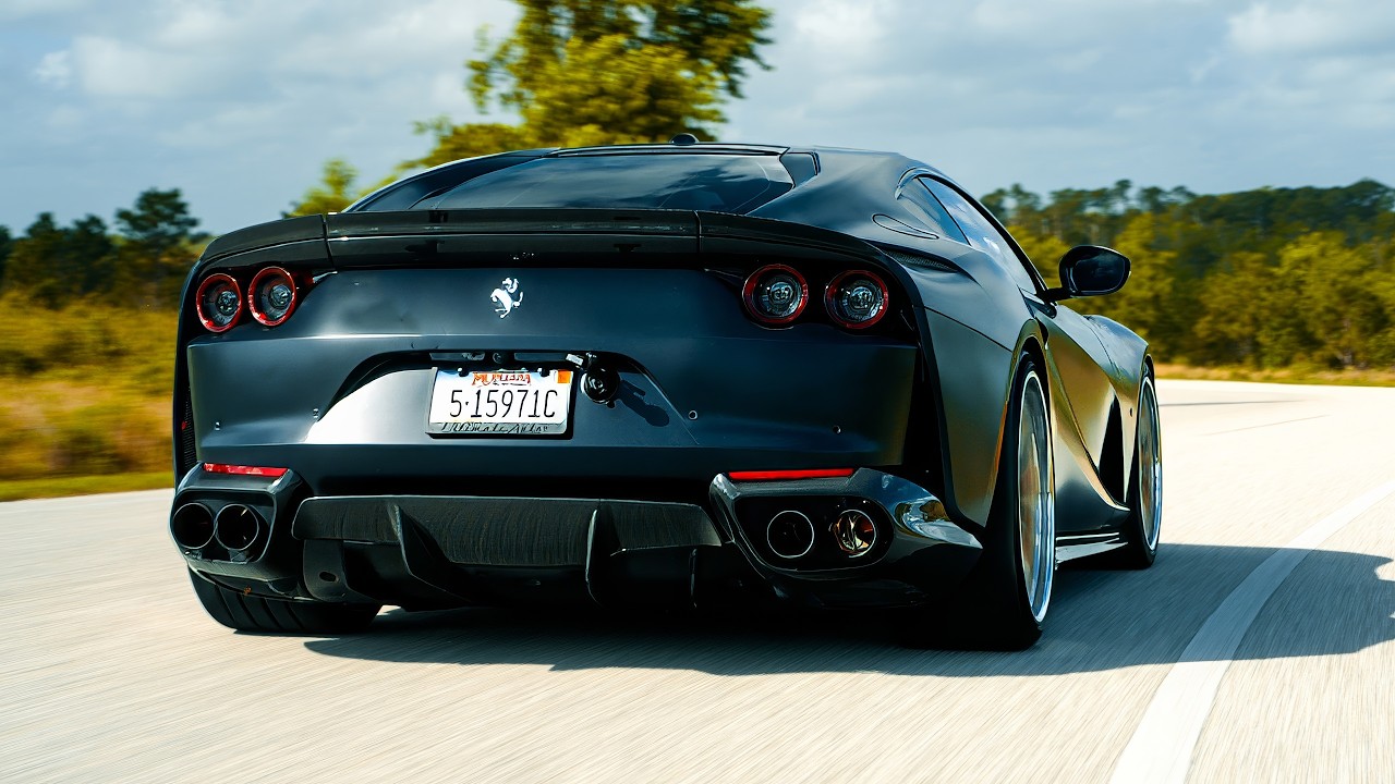 1 Hour | Ferrari 812 Superfast Pure Exhaust