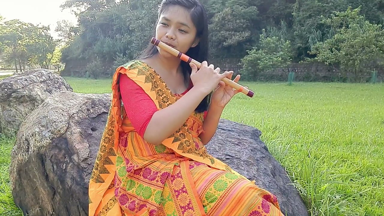 Phwilao Bikhayao (flute cover) ||Alaiaron || Bodo song || melodious flute || Arun Narzary || Himani