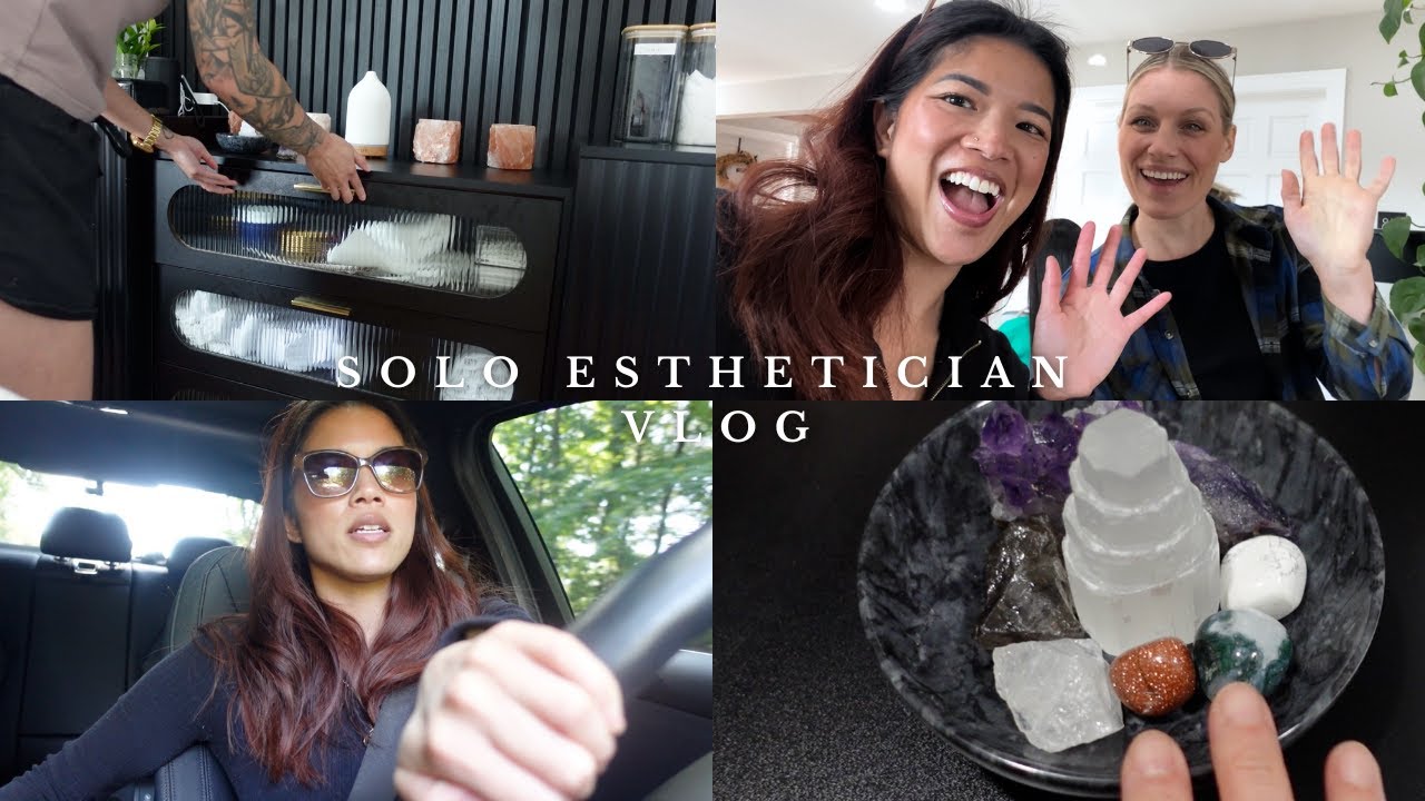 Видеоблог SOLO ESTHETICIAN: день из моей жизни с назначенными процедурами ♡