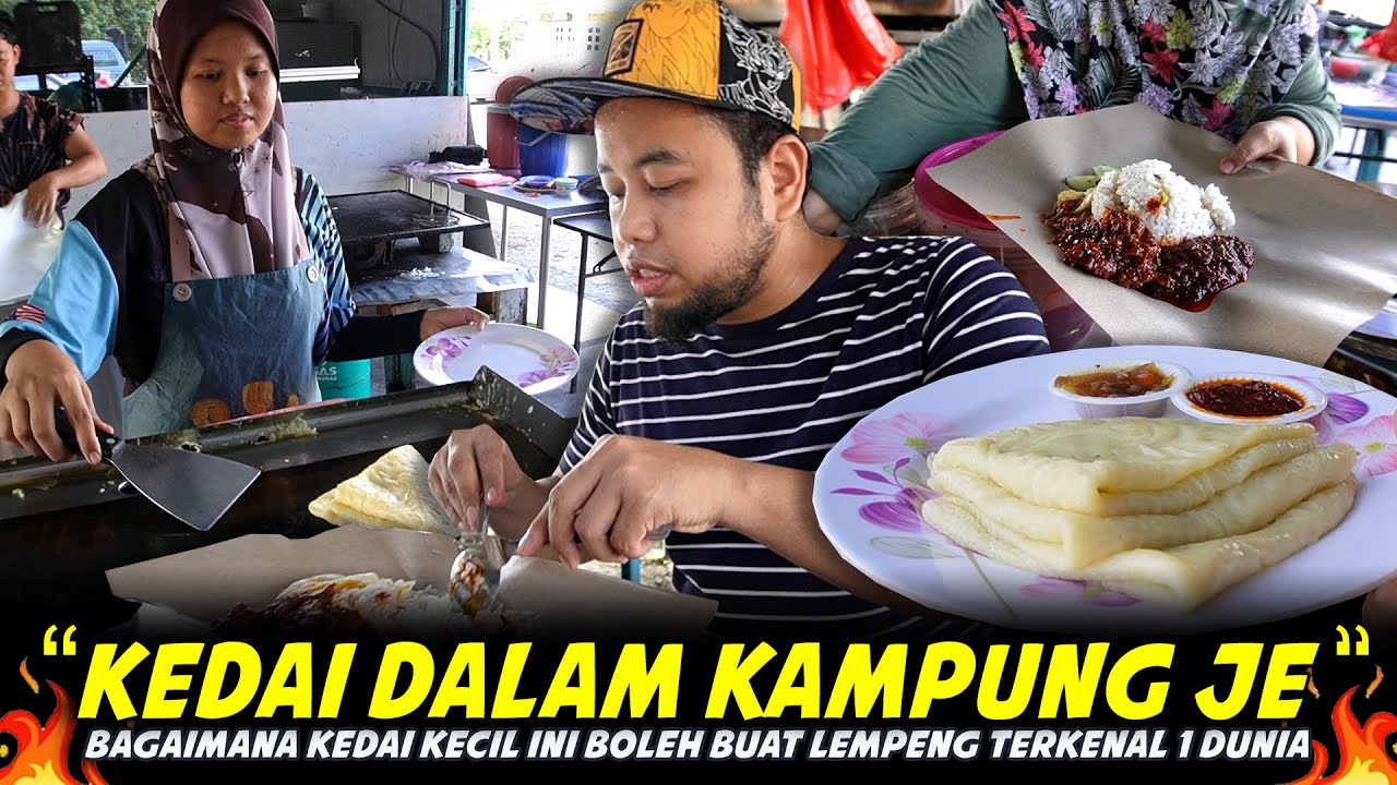 MACAM OTAI CARA ADIK NI MASAK..Kedai Jual Lempeng Tapi 1 Dunia Kenal..Terjah LEMPENG WORLD Di MERU