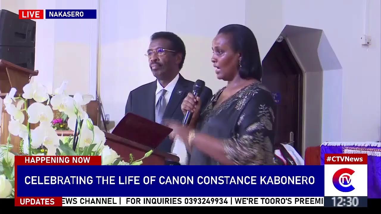 WATCH LIVE: Celebrating the life of Canon Constance Kabonero | 1ST JUNE 2023
