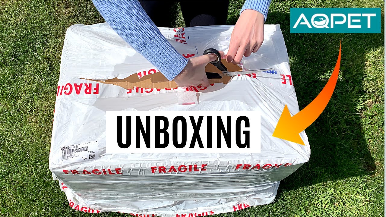 PROGETTO NUOVO ACQUARIO 💦 UNBOXING AQPET