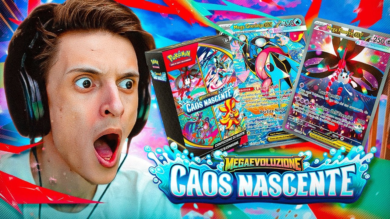APRIAMO IL NUOVO SET CAOS NASCENTE!!!