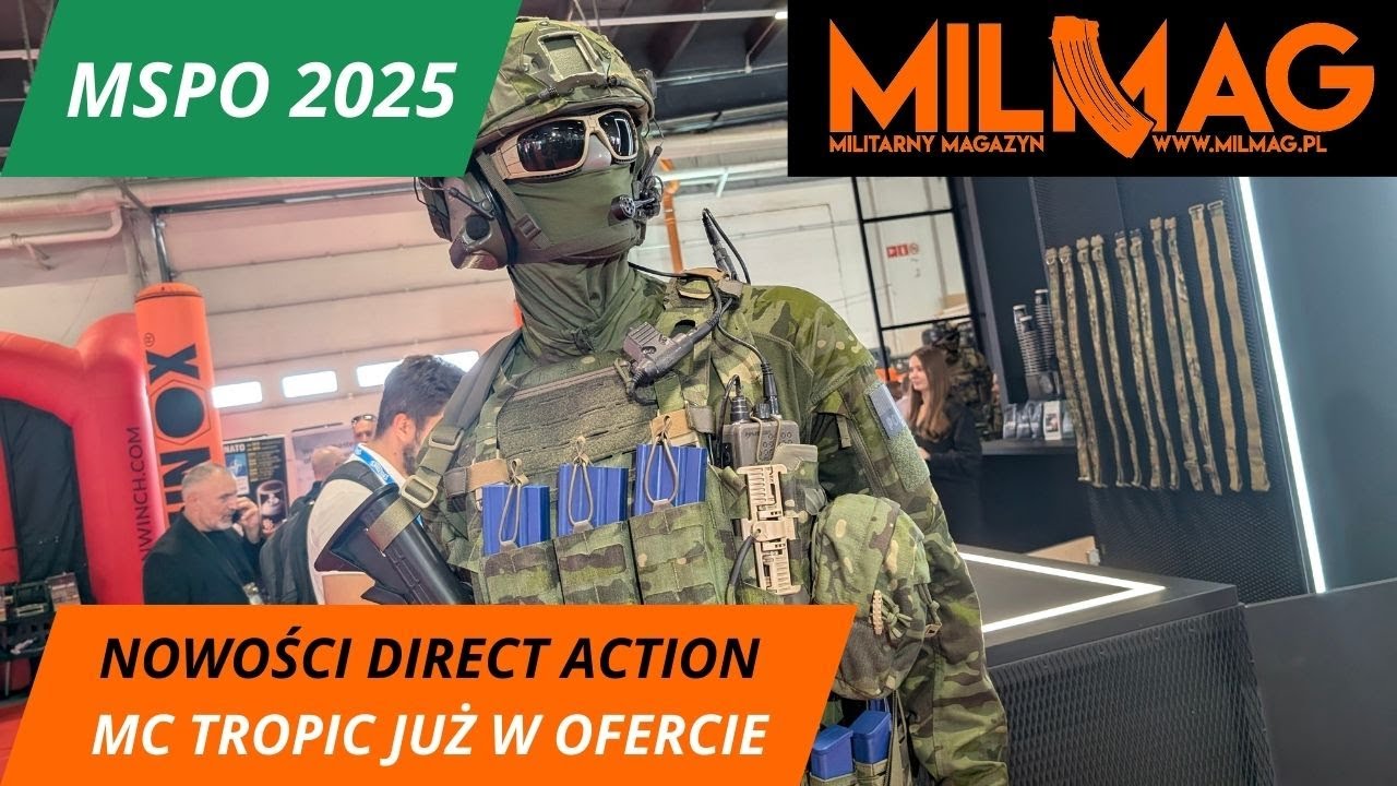 Najnowsze produkty Direct Action – jest i MultiCam Tropic | MSPO 2025