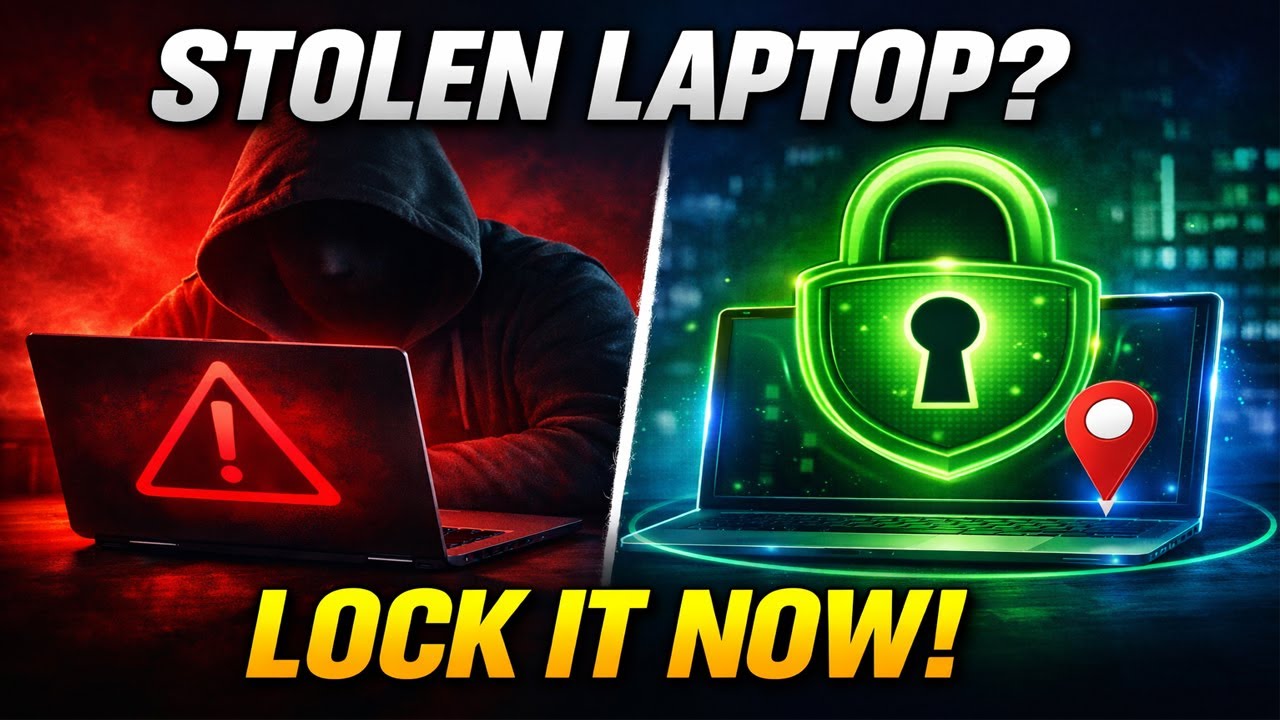 How to Remotely Track & Lock Your Stolen Laptop Like a PRO | Easy Guide