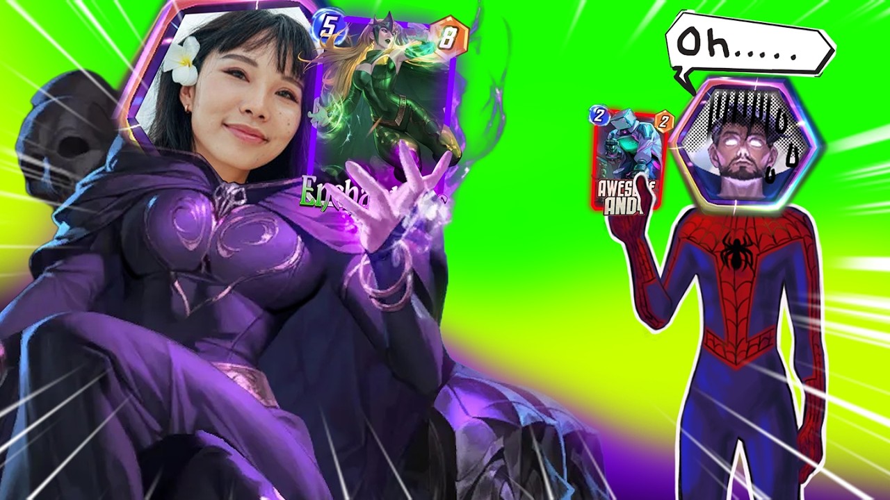 I challenged @ninaisnoob to a Draft Battle in Marvel Snap
