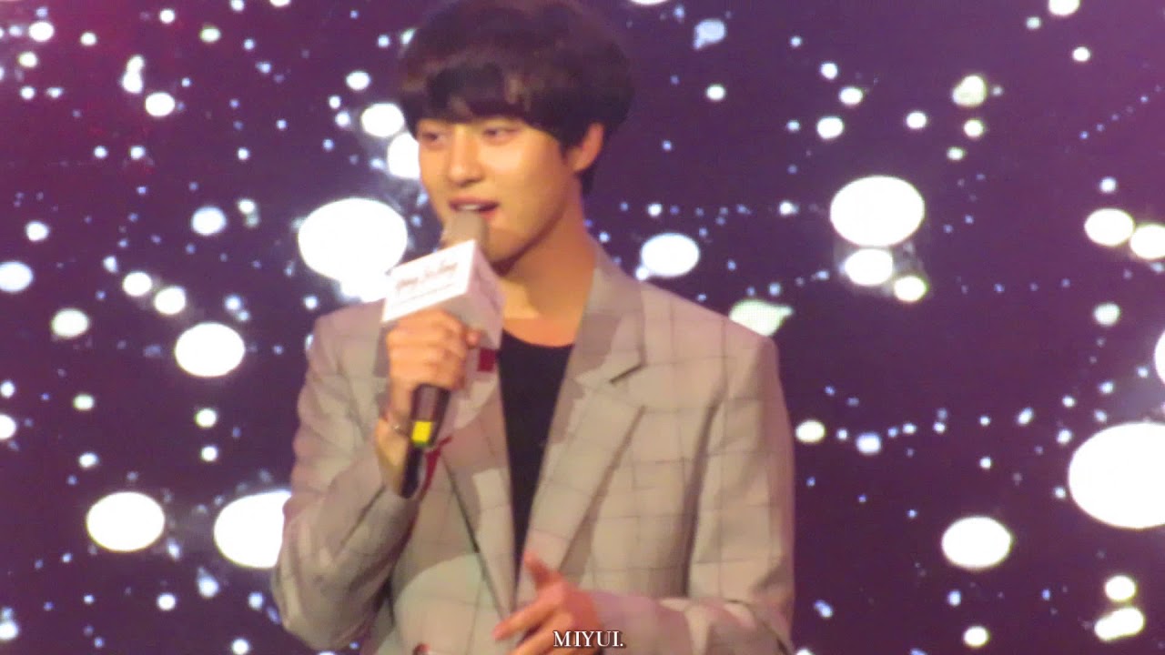 180210 梁世宗양세종 Yang Se Jong  粉絲見面會In Taiwan - 演唱Zion.T - Eat (꺼내먹어요/ 拿出來吃)超可愛!!