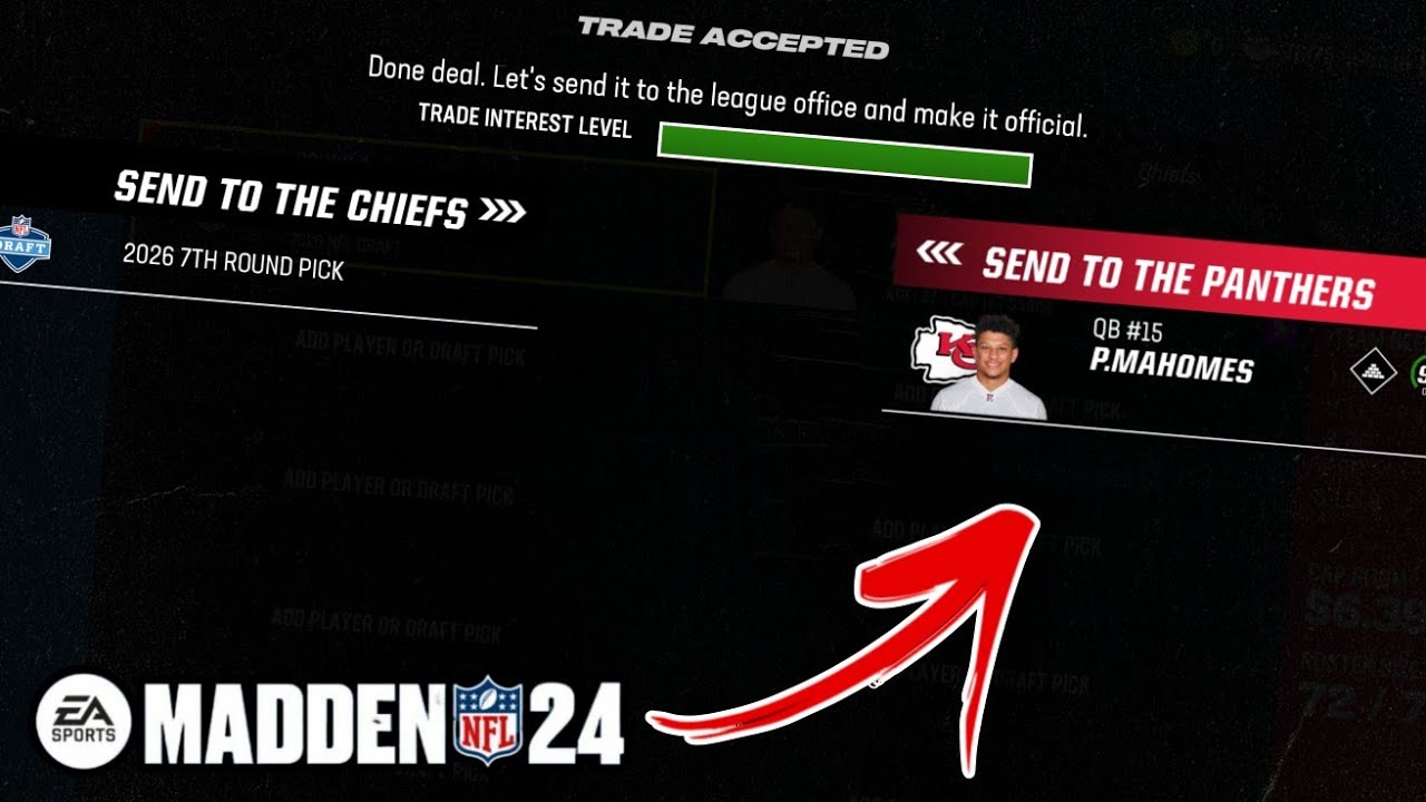 Как обменять любого игрока в Madden 24 Franchise (Force Trade)