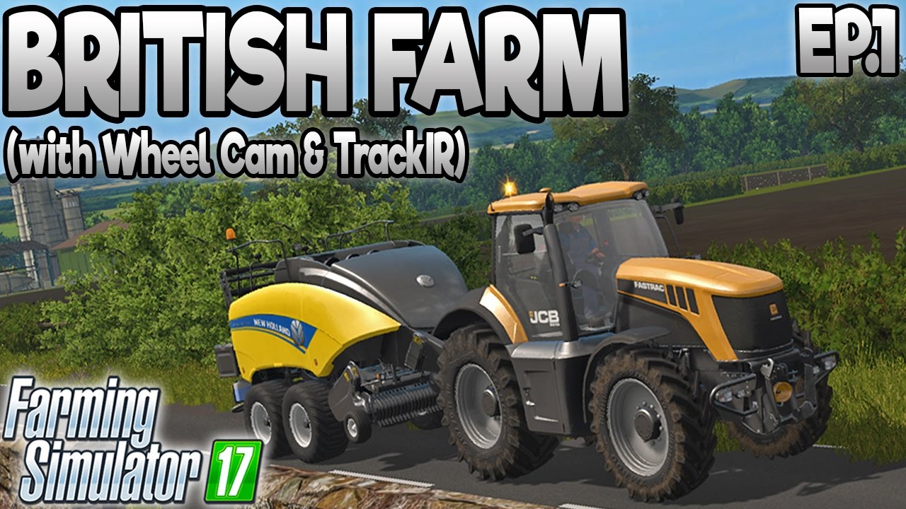 Farming Simulator  17 - White Oak 17  - Ep.1: BRITISH MAP! (with Wheel Cam)