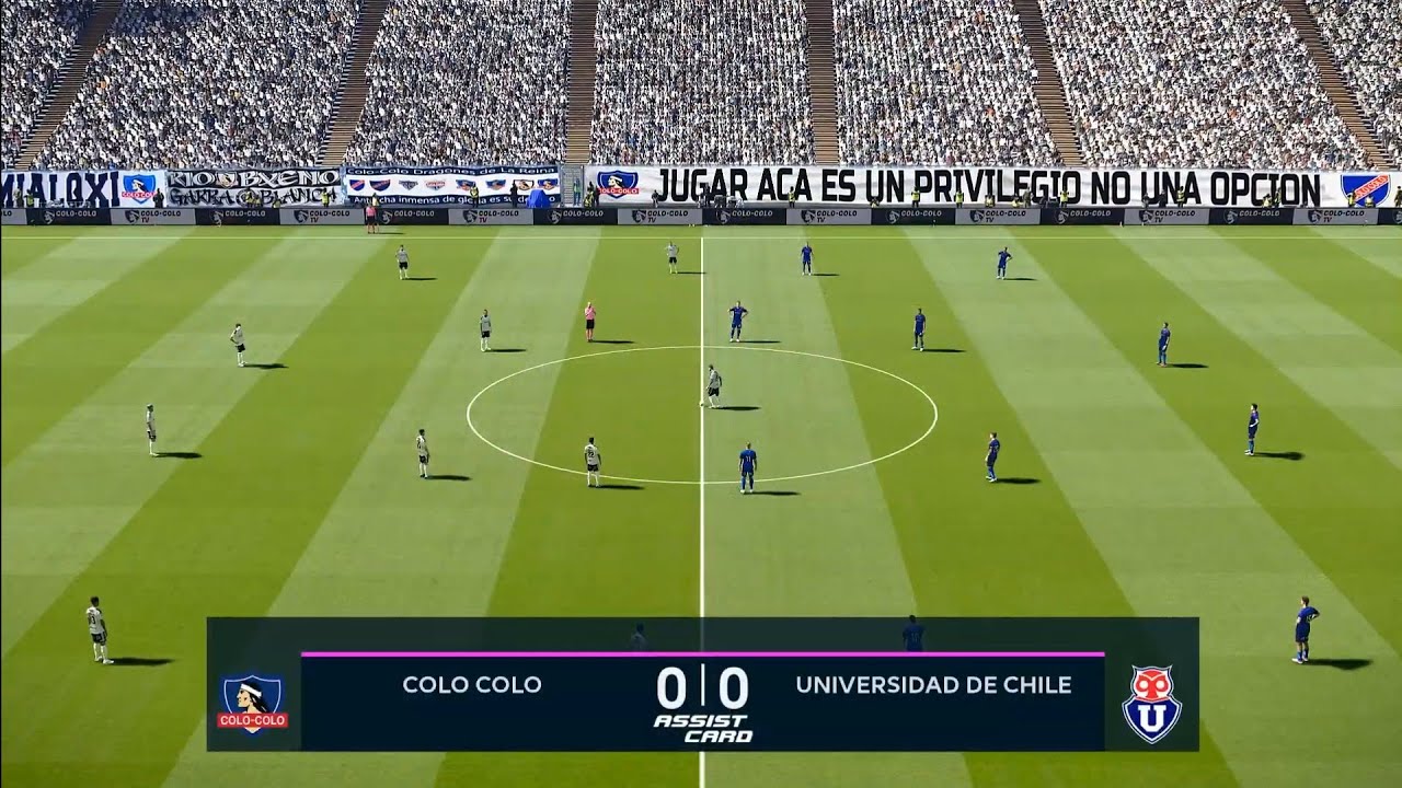 FECHA 5 COLO COLO VS UNIVERSIDAD DE CHILE. CAMPEONATO PRIMERA DIVISIÓN CHILEPES