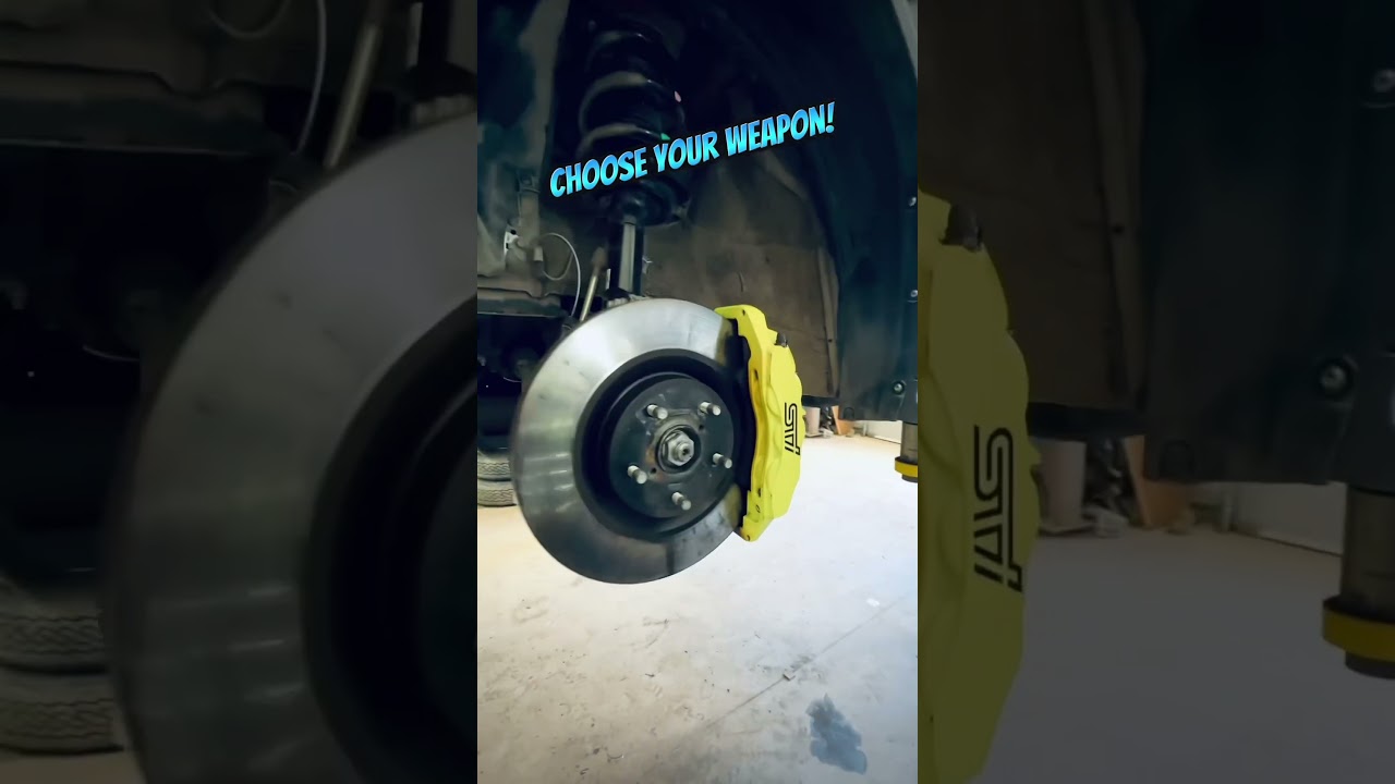 Brembo or 4-piston? 🤔#lachuteperformance #brembo #subaru #wrx #wrxsti #brake #brakes #awd #turbo
