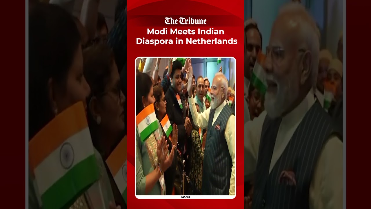 PM Modi Meets Indian Diaspora in Netherlands Amid Massive &lsquo;Modi-Modi&rsquo; Welcome