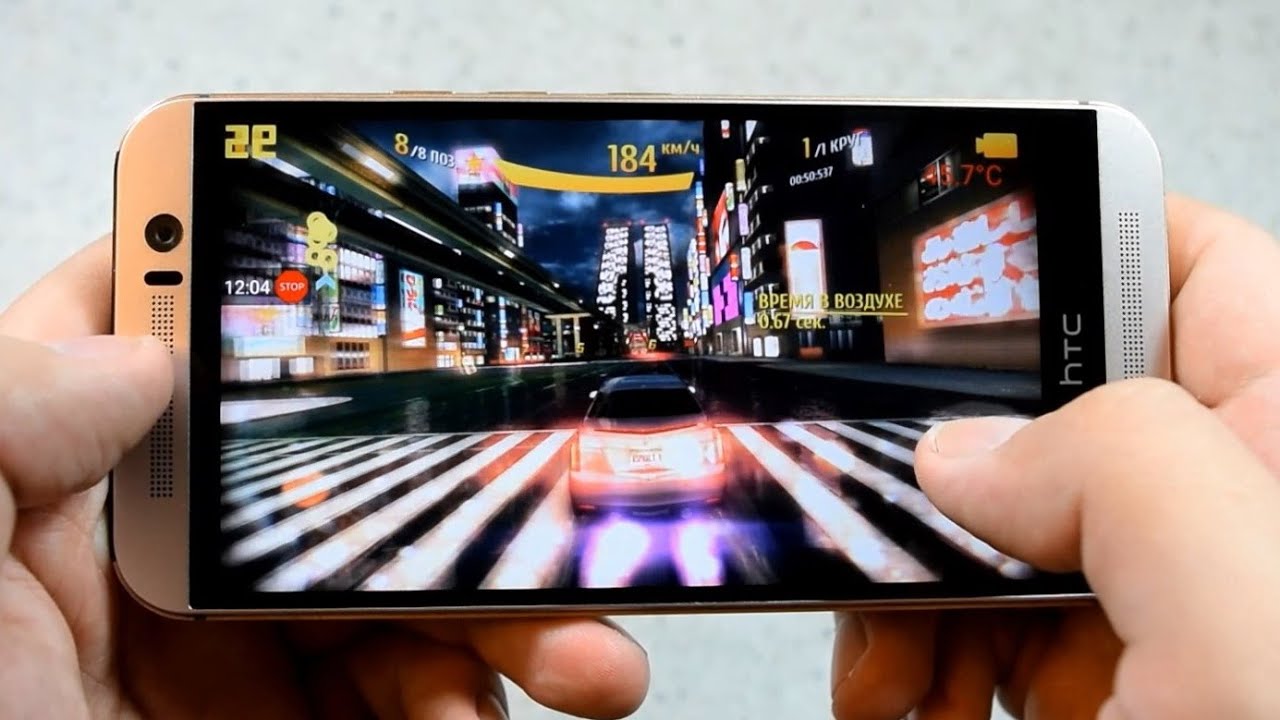 Игры на HTC One M9 со Snapdragon 810: нагрев и троттлинг (game test)