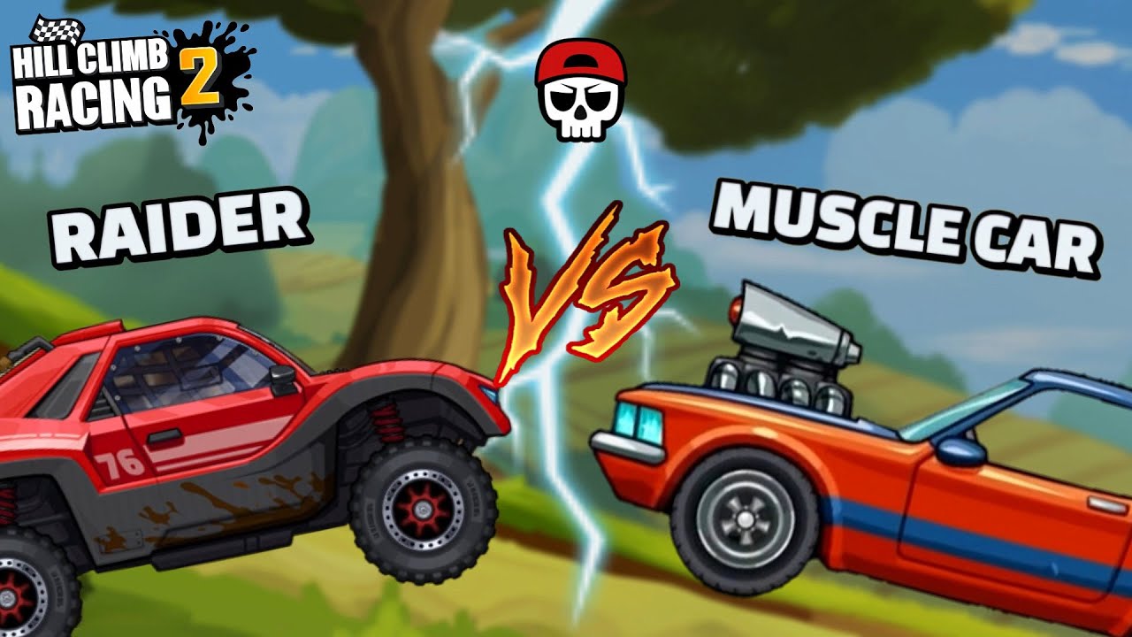 😱 Рейдер против Маслкара!! В Hill Climb Racing 2