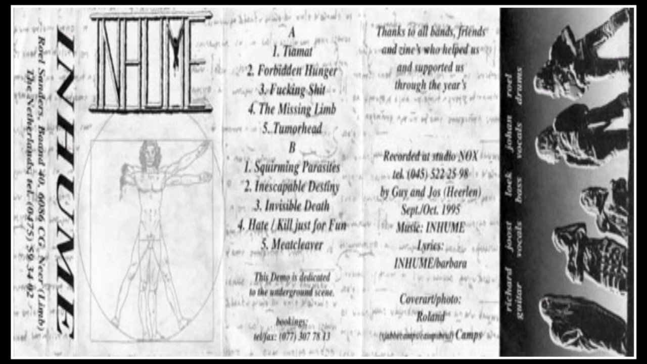 Inhume - The Missing Limb (Full Demo) 1995
