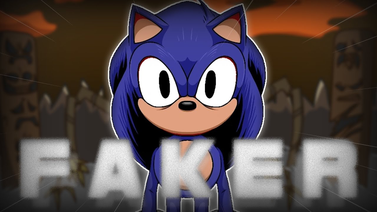 Faker Reshoted - Friday Night Funkin Vs Sonic.exe