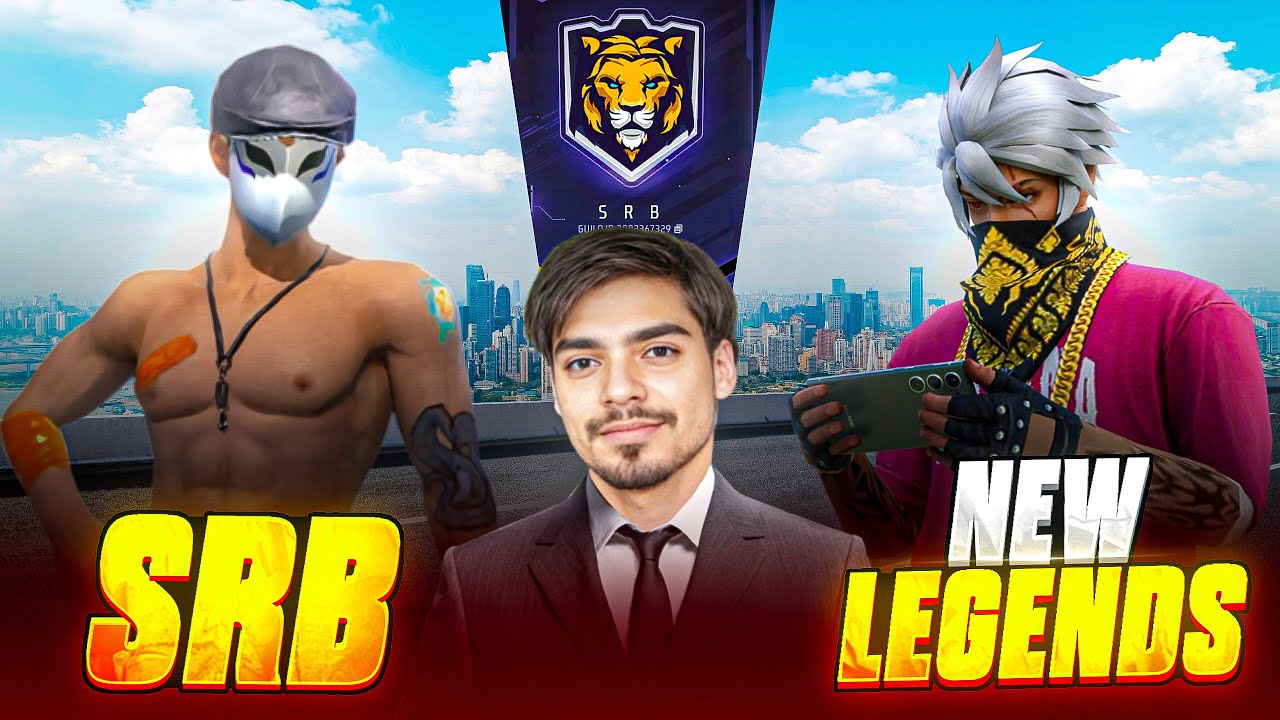 🔴 LIVE GUILD TEST + 4v4 🔥 ARE YOU NEW PLAYER OF SRB ☠️#freefirelive #nonstopgaming