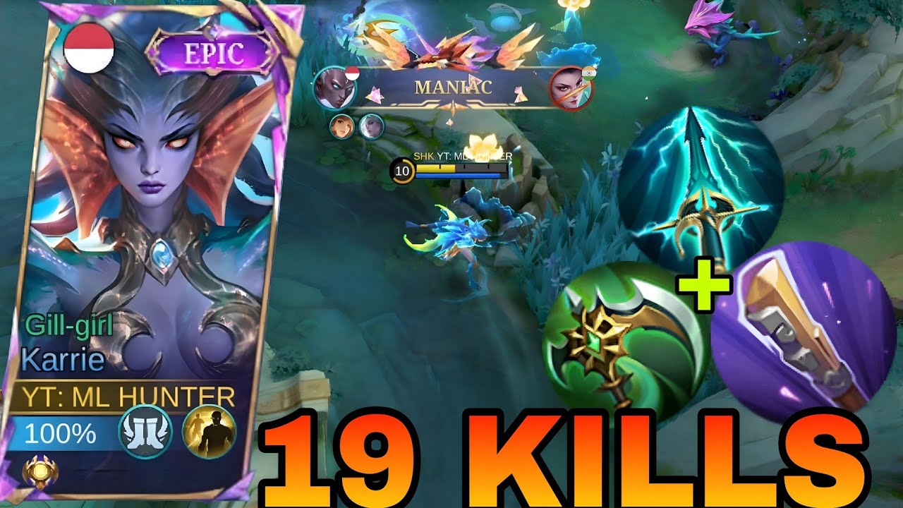 19 KILLS NEW META KARRIE BEST ATTACK SPEED HACK BUILD AND EMBLEM GAMEPLAY 2026 ~ MLBB