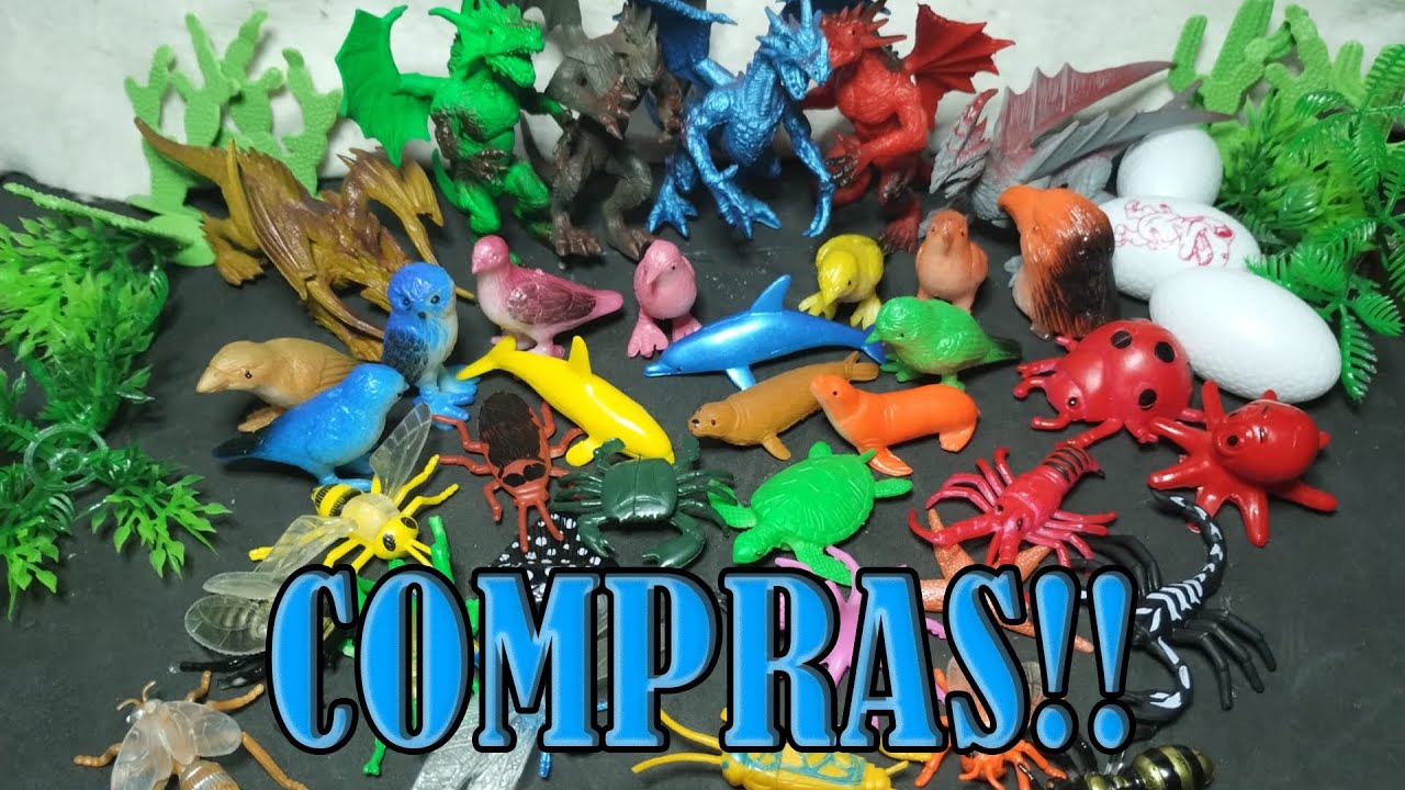 Comprei brinquedos para fazer Miniaturas de RPG 