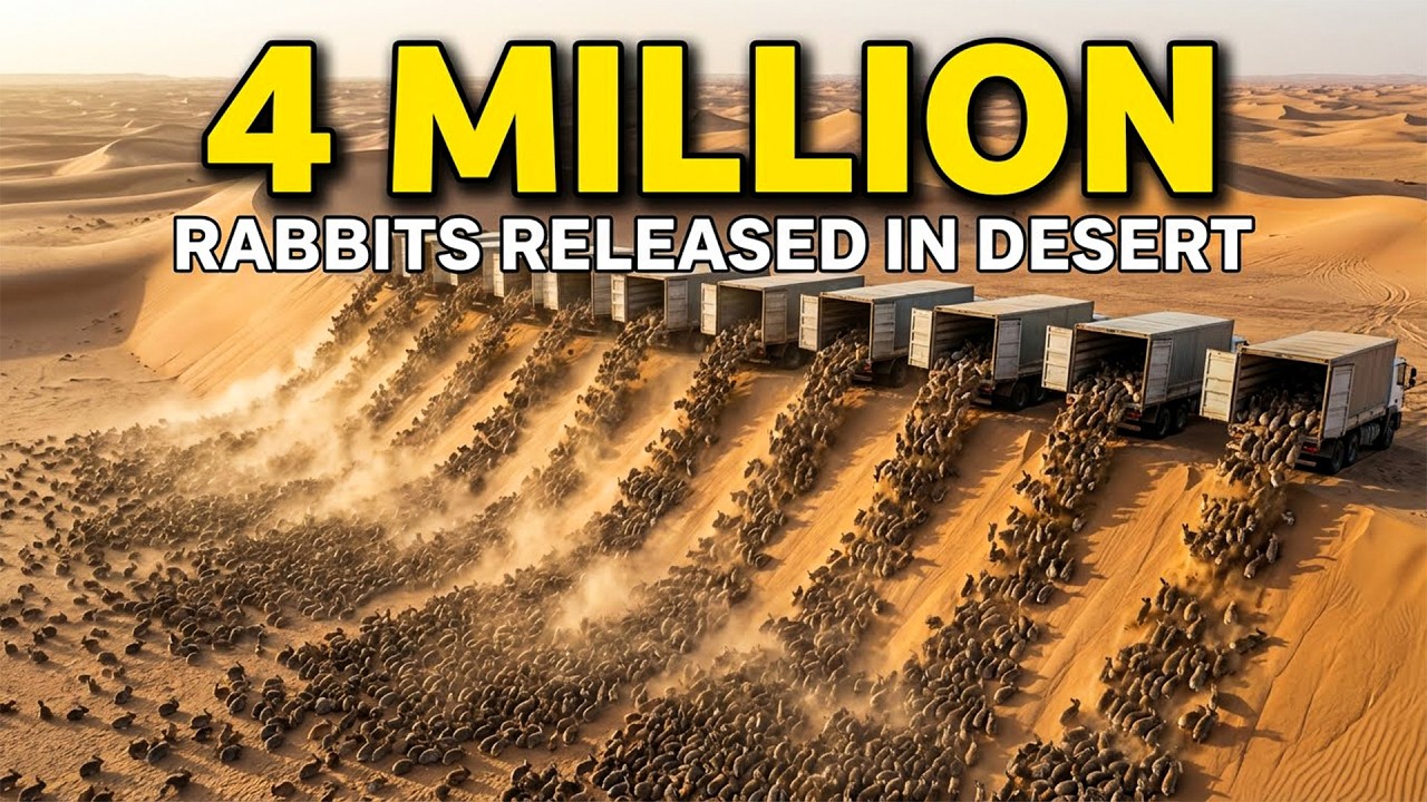 Why China Released Millions of Rabbits in Desert