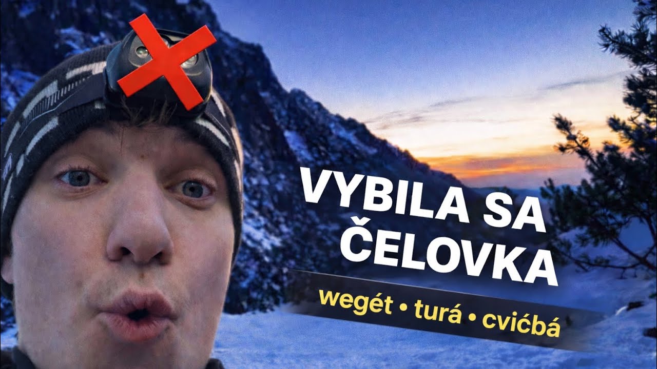 Kajuchovica po tme, tréning a môj split