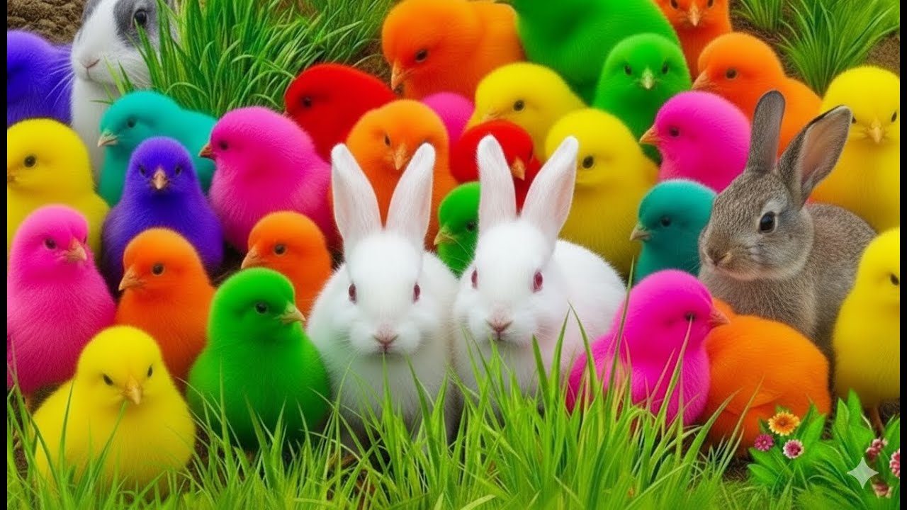When Baby Chicks Turn Into a Rainbow… So Satisfying!