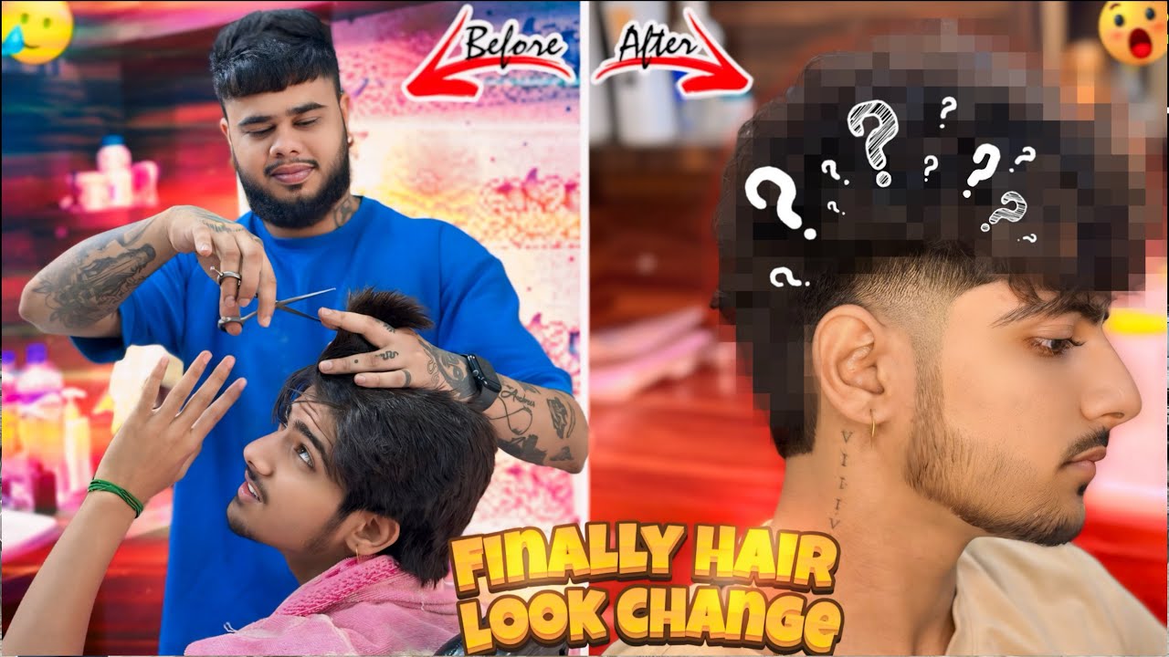 FINALLY HAIR LOOK CHANGE😍😍 || Before/After😱 Changed My Hairstyle 💇‍♂️ || Kida Lga?? |#deeprandhawa