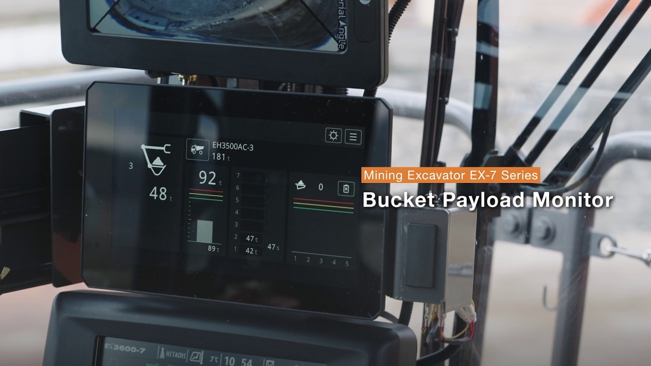 Bucket Payload Monitor for Mining Excavator EX-7 Series