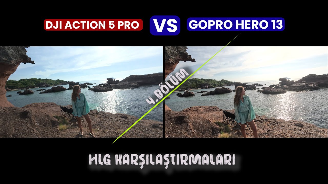DJI OSMO ACTION 5 PRO VS GOPRO HERO 13 HLG KARŞILAŞTIRMALARI PART 4
