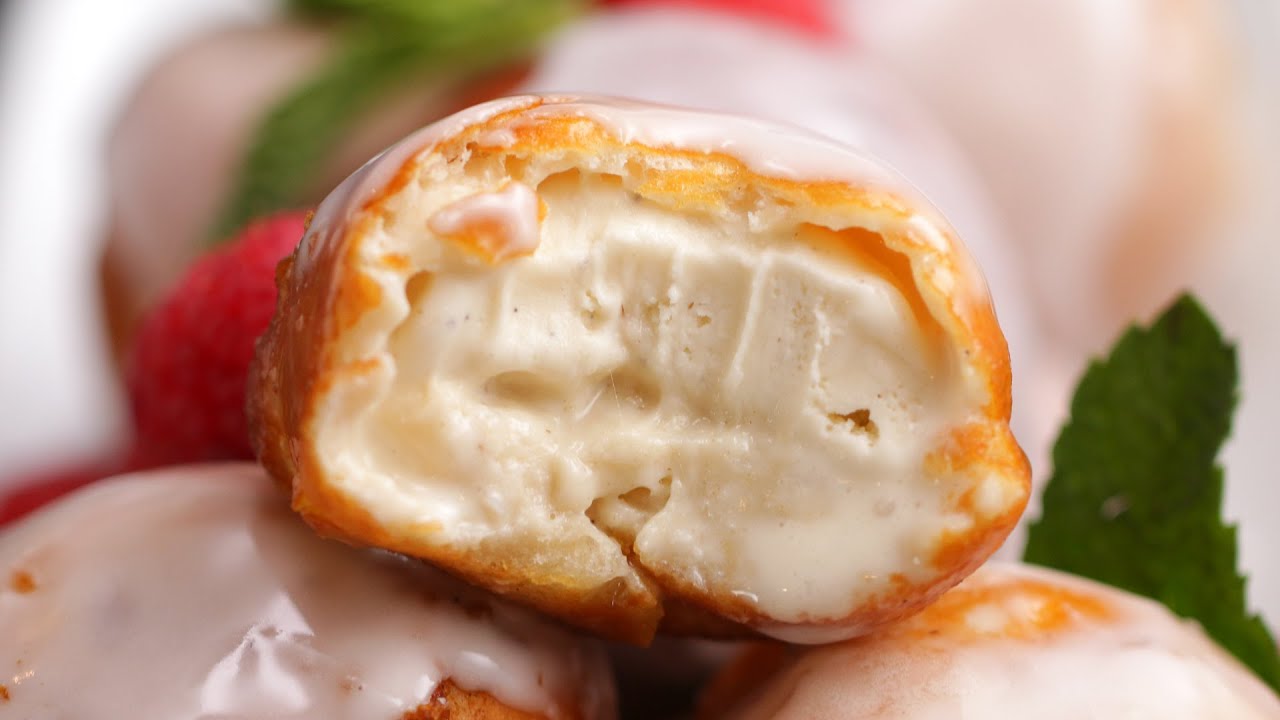 Ice Cream Donut Holes
