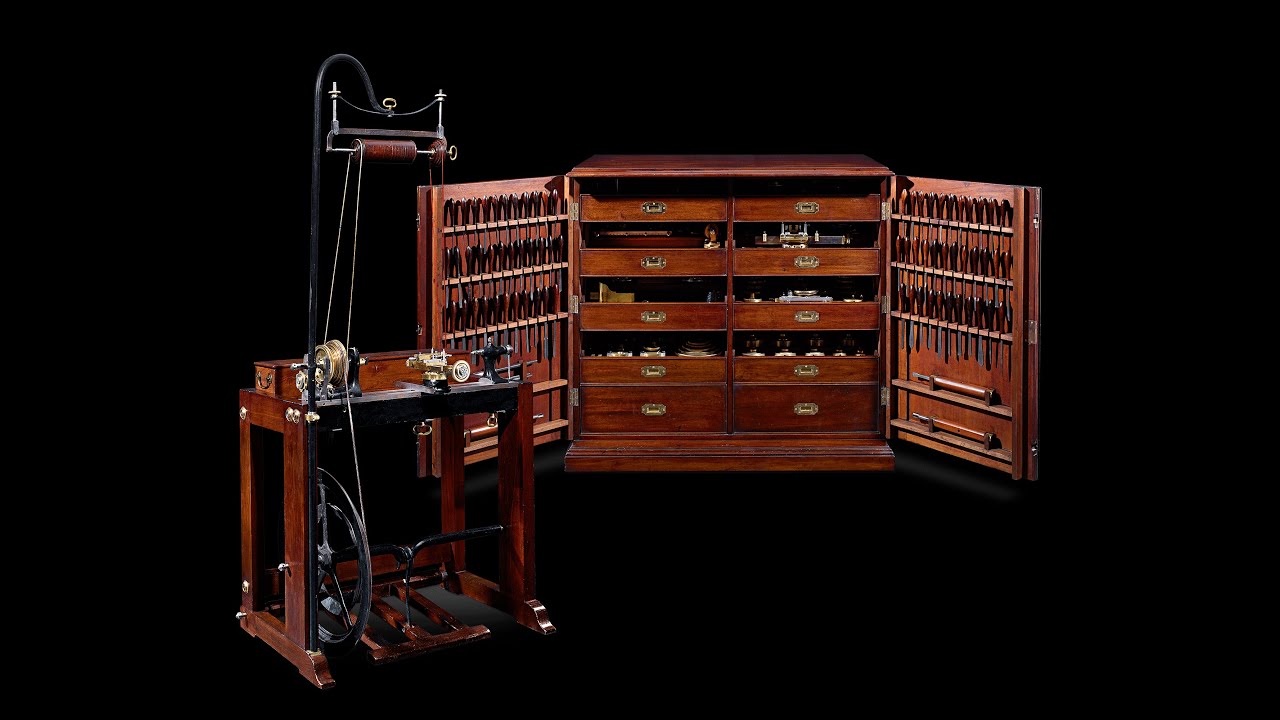 Ornamental Turning Lathe, No. 1906 by Holtzapffel & Co. | M.S. Rau