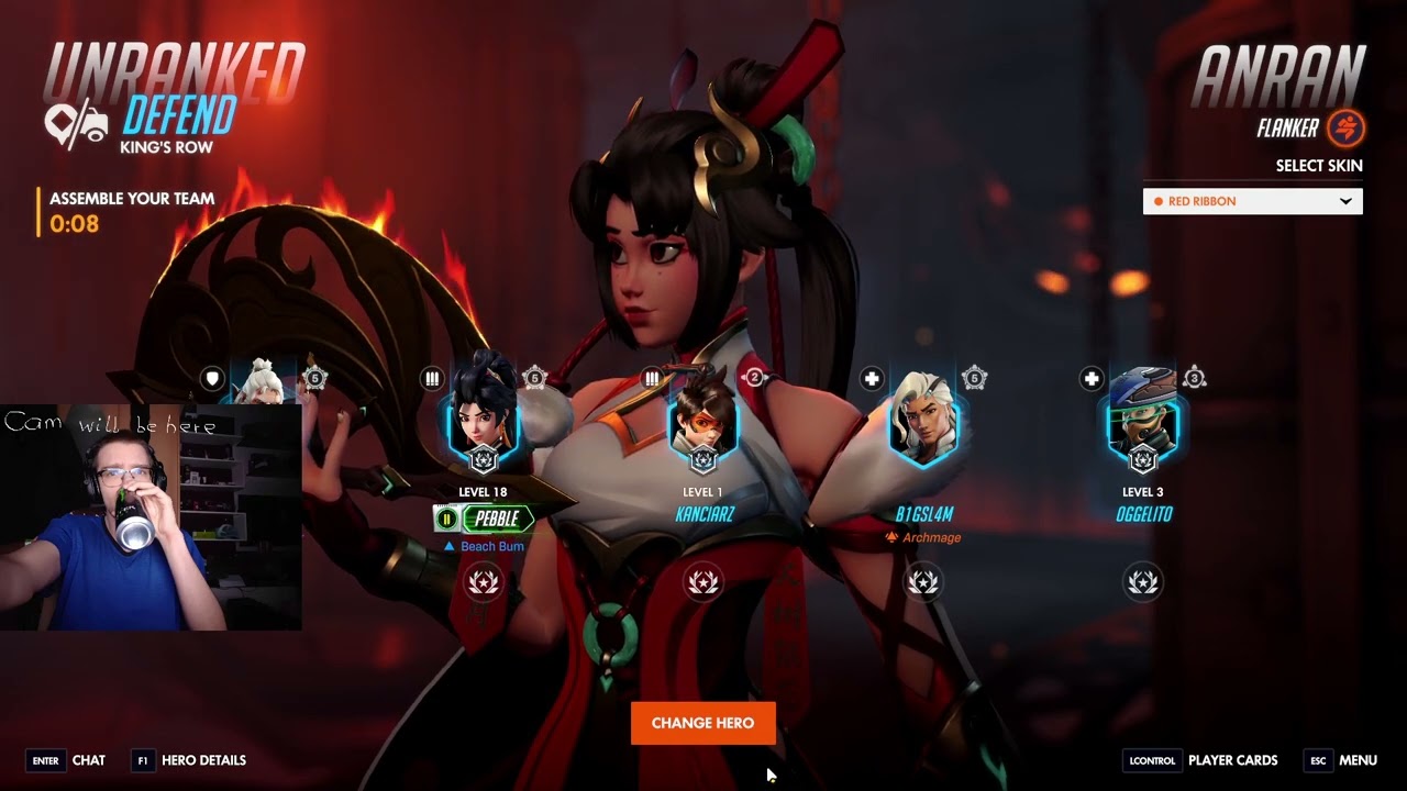 [DROPS] OW | RANKED | NICEST DPS | AI GAMEPLAY | DRAMA
