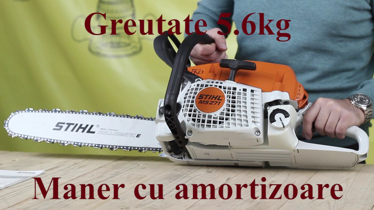 Motofierastrau Stihl MS271 - AtelierulTau.ro - Wunder Haff