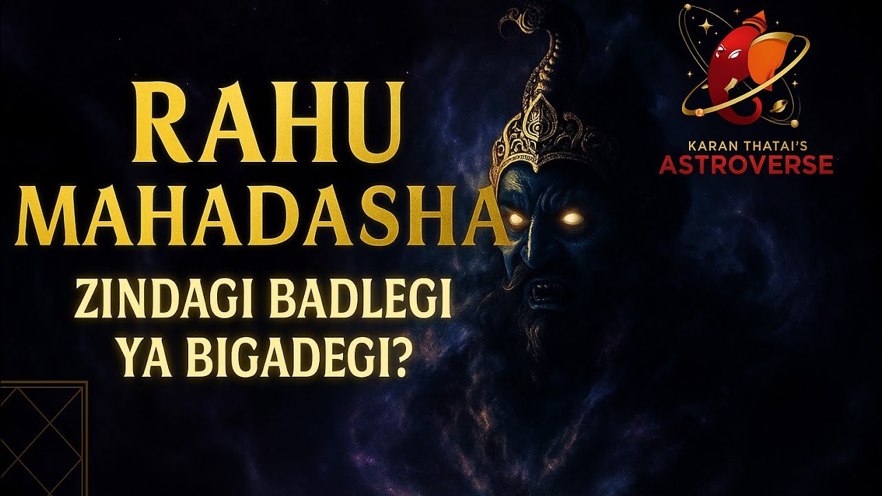 Rahu Mahadasha mein kya karein — Survival Tips & Remedies: Karan Thatai's Astroverse