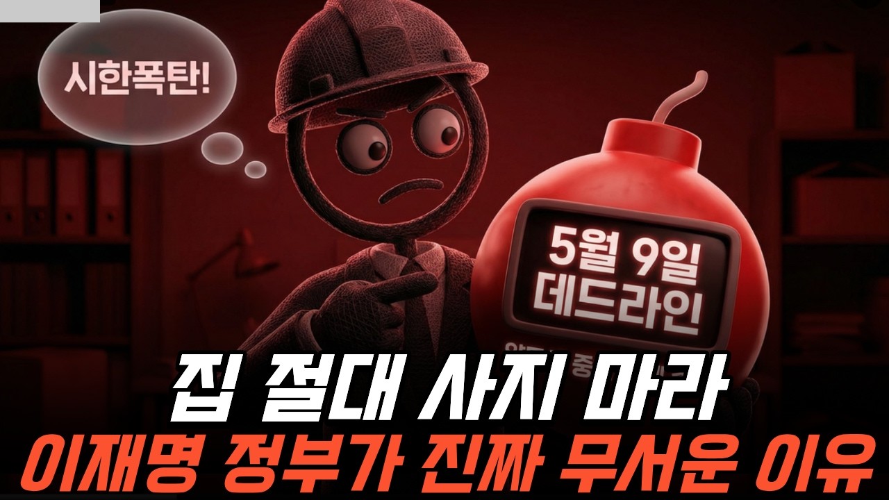 지금 집 사면 x됩니다..이재명 정부가 진짜 무서운 이유