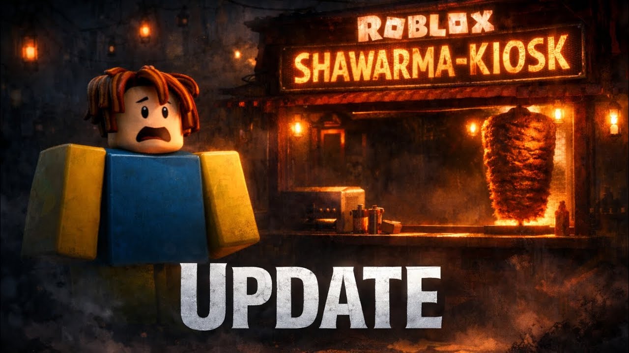 Was hat Roblox gemacht? SHARWARMA KIOSK ESKALIERT😱