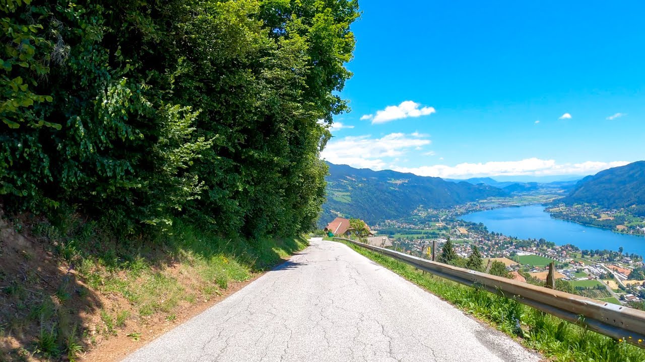 Driving the Gerlitzen Panoramastraße, Austria