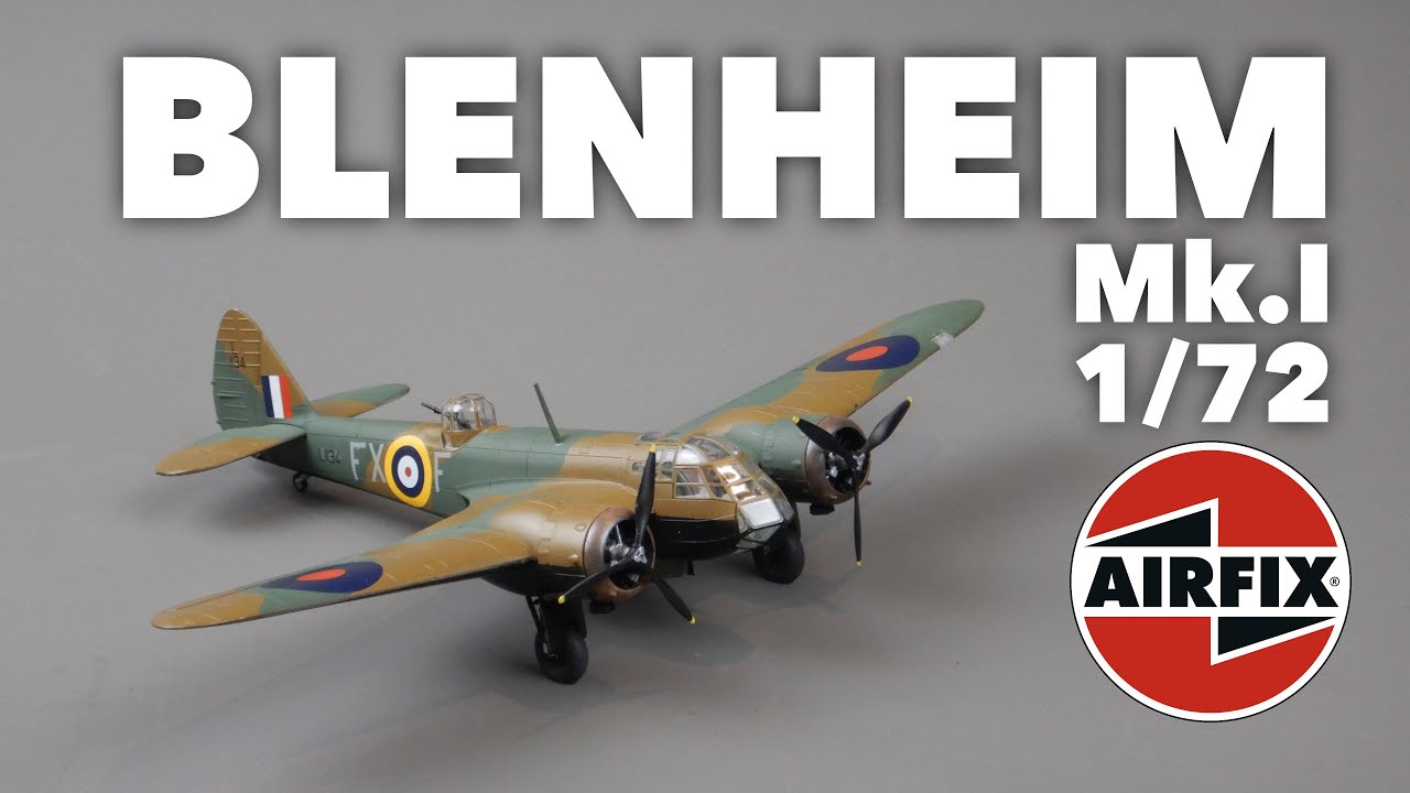 AIRFIX BRISTOL BLENHEIM I 1/72 scale model kit - how do you build it?