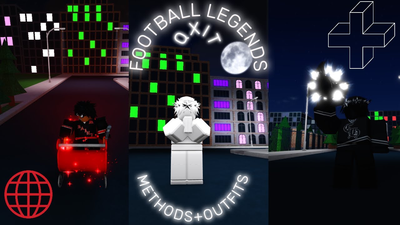 Football Legends WR Methods To Dome & Angle + Tryhard OUTFITS