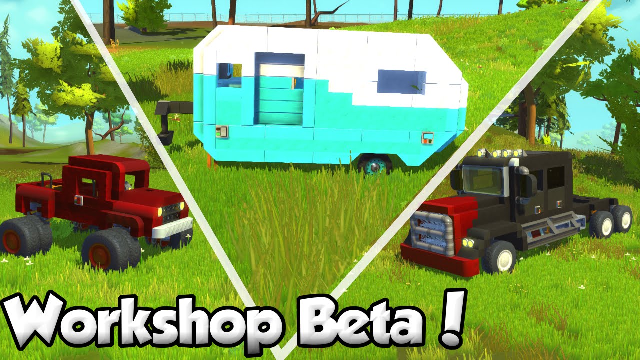 Creations WorkShop + Steam Group!  - Scrap Mechanic Workshop Beta Update Quicklook