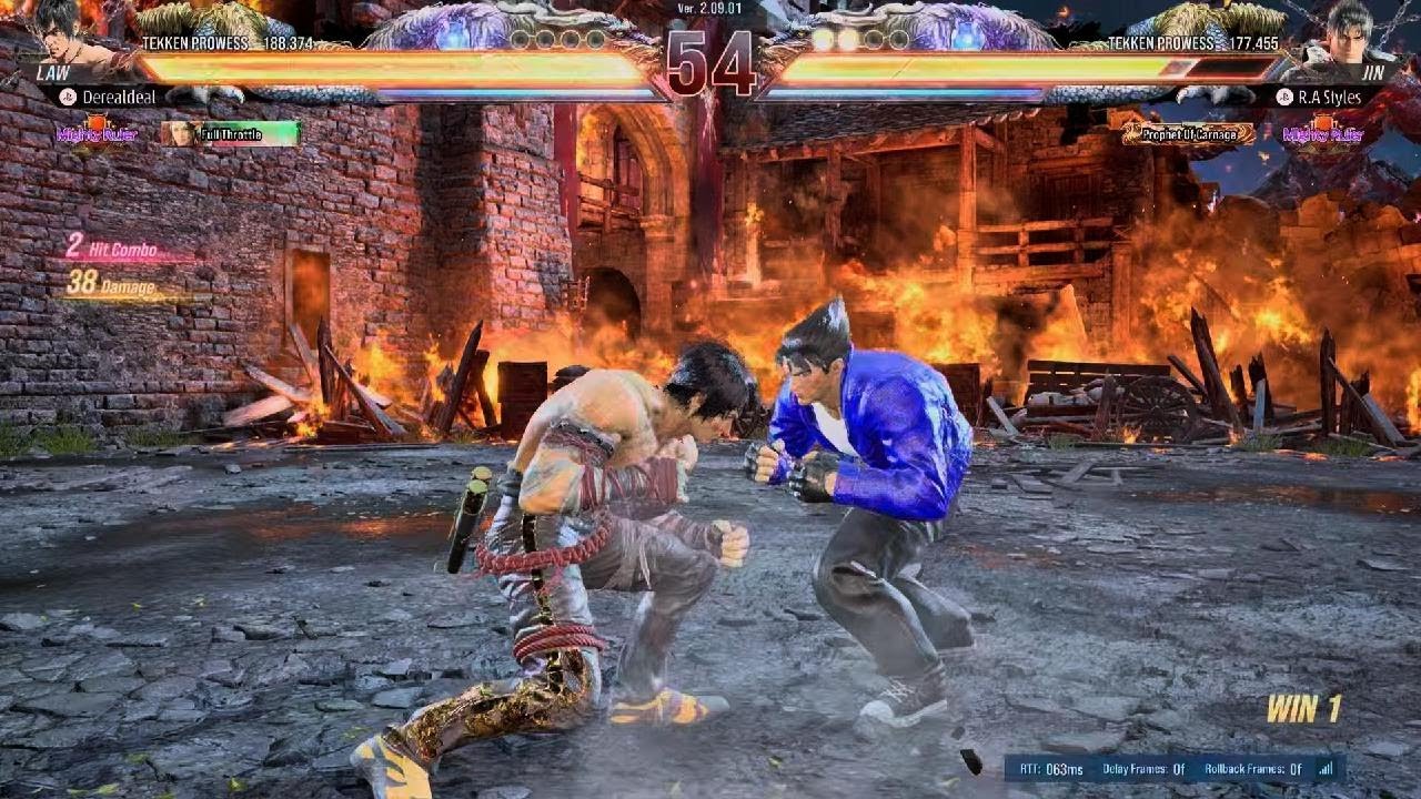 TEKKEN8_online casual matches featuring Phoenix Squall