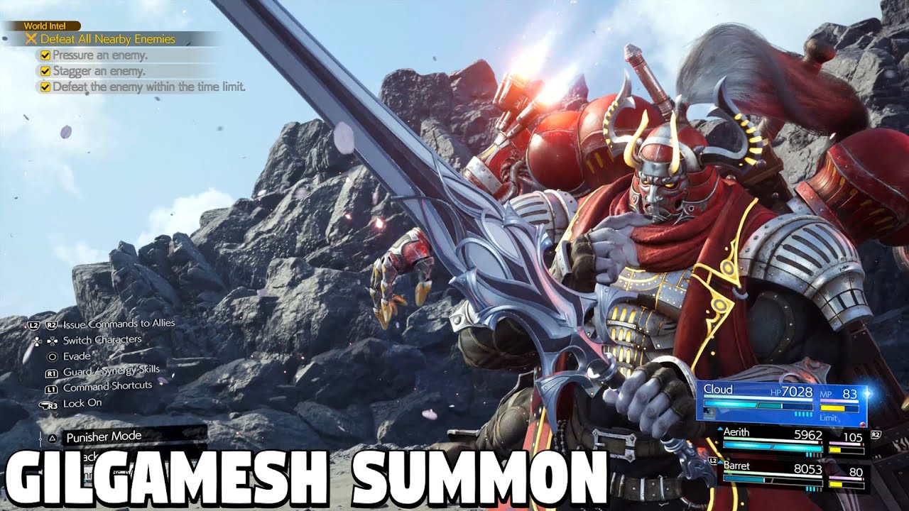 Final Fantasy 7 Rebirth - Gilgamesh Summon