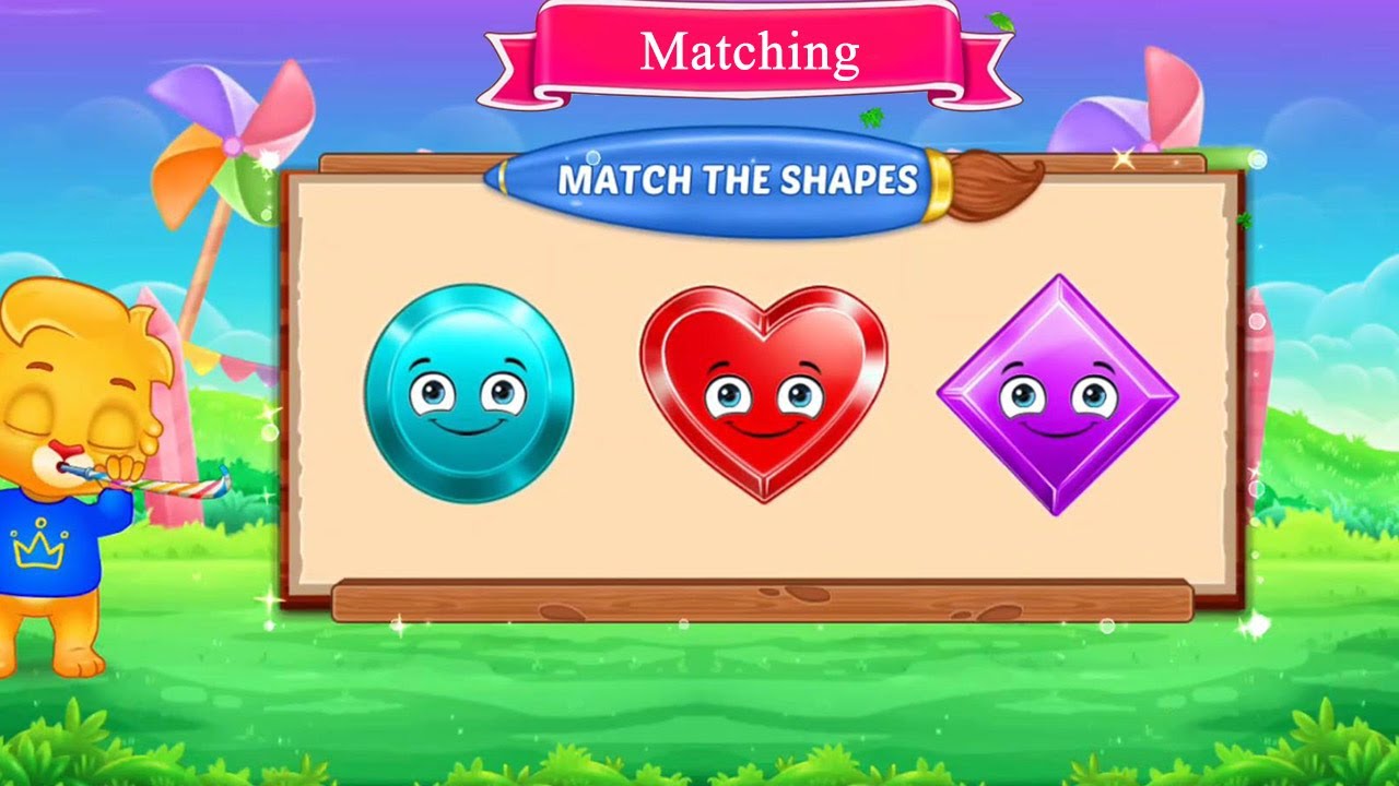 Colors & Shapes - Kids Learn Color and Shape (Matching #4)